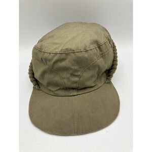 Child/Youth Vintage Army Style Cap Olive Green‎